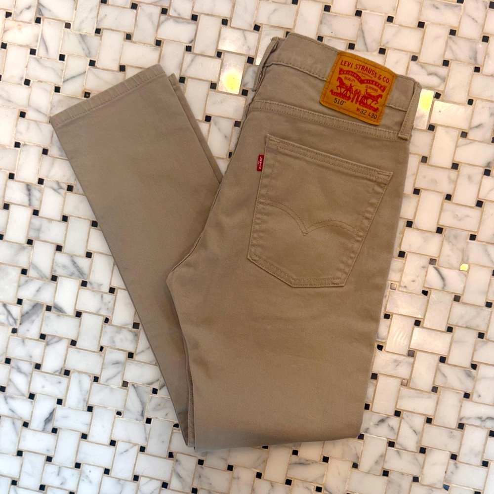 Levi's Skinny Jeans in Khaki Tan